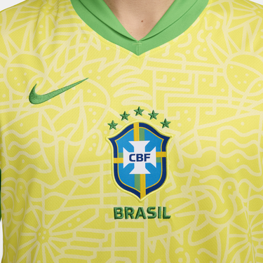 Фланелка Nike Dri-FIT Replica Brazil 2024/25 Stadium Жълто | FJ4284-706, 2