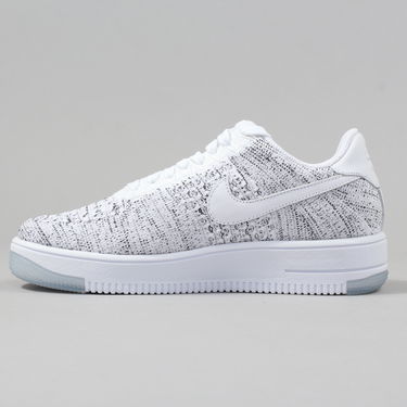 Кецове и обувки Nike Air Force 1 Flyknit Low ''White'' W Бяло | 820256-103, 0