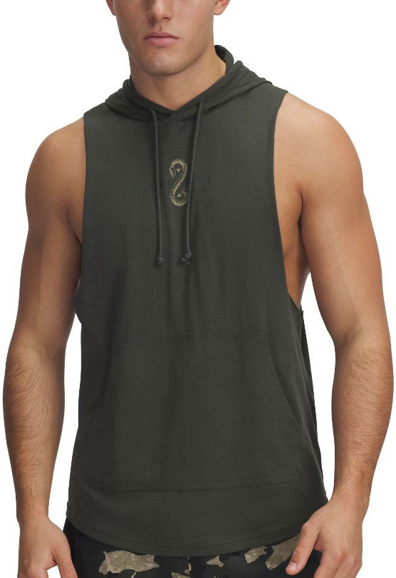 Потник Under Armour Project Rock Snake Sleeveless Hoodie Зелено | 1389987-310, 0