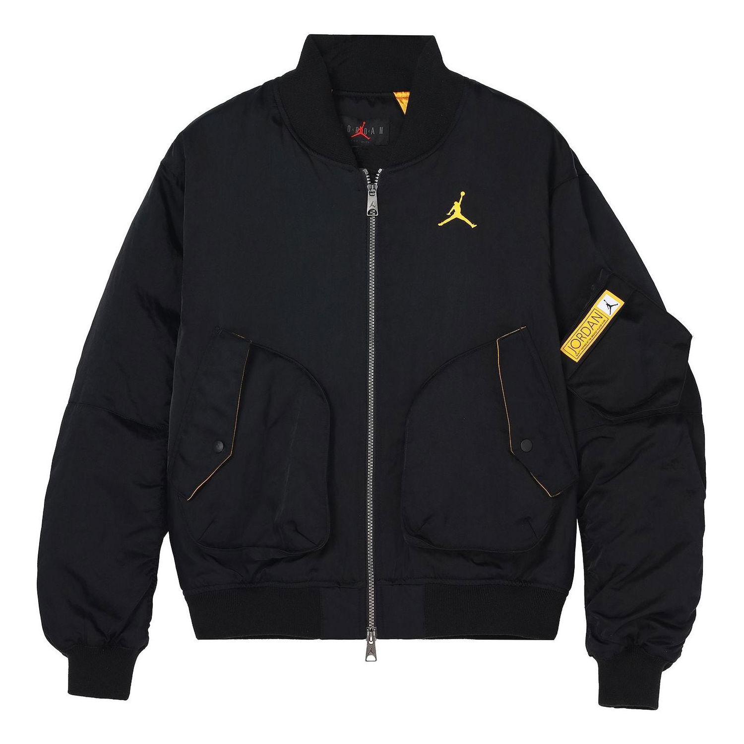 Яке бомбър Jordan Air Jordan Full-Zip Bomber Jacket Черно | DN3406-010, 0