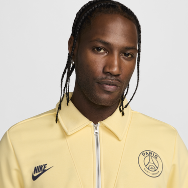 Суитчър Nike Dri-FIT Standard Issue 1/4-Zip Sweatshirt Жълто | FQ8009-723, 4