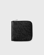 Embossed Camo Duck Zip-Around Wallet