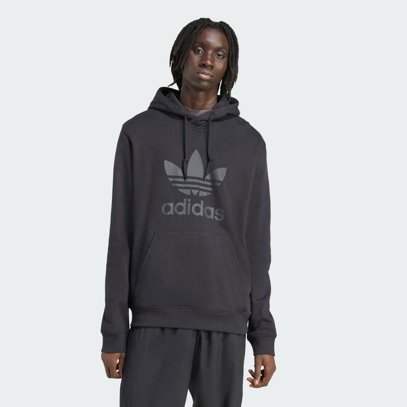 Суитчър adidas Performance Adicolor Classics Trefoil Hoodie Черно | JY3766