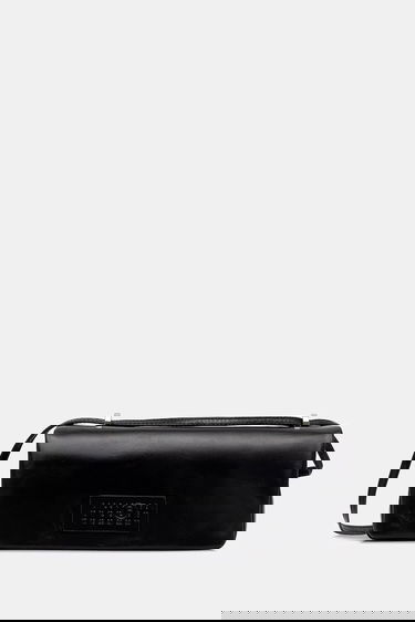 Дамска чанта Maison Margiela MM6 Maison Margiela Leather Shoulder Bag Черно | SB5ZH0022.P7187.T8013, 0