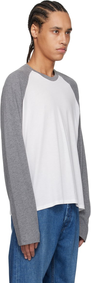 Тениска The Row The Row Jameson Baseball T-Shirt Бяло | 875-K421, 4