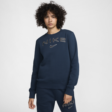 Суитчър Nike Sportswear Phoenix Fleece Crewneck Sweatshirt Синьо | HM9754-478, 4