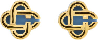 Обеци Casablanca Casablanca Stacked Earrings Синьо | APF25-JW-290-03, 0