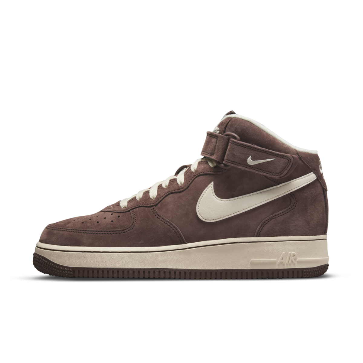 Кецове и обувки Nike Air Force 1 Mid 07 QS "Chocolate" Кафяво | DM0107-200, 0