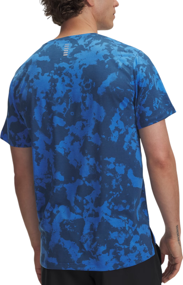 Тениска Under Armour Under Armour UA Launch Printed Short Sleeve T-Shirt Синьо | 6006110-402, 1