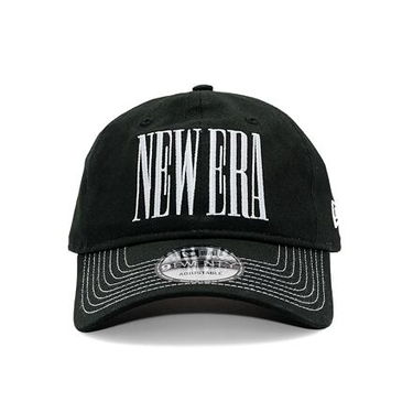 Шапка с козирка New Era Adjustable Wordmark 9TWENTY Baseball Cap Черно | 60595443, 1