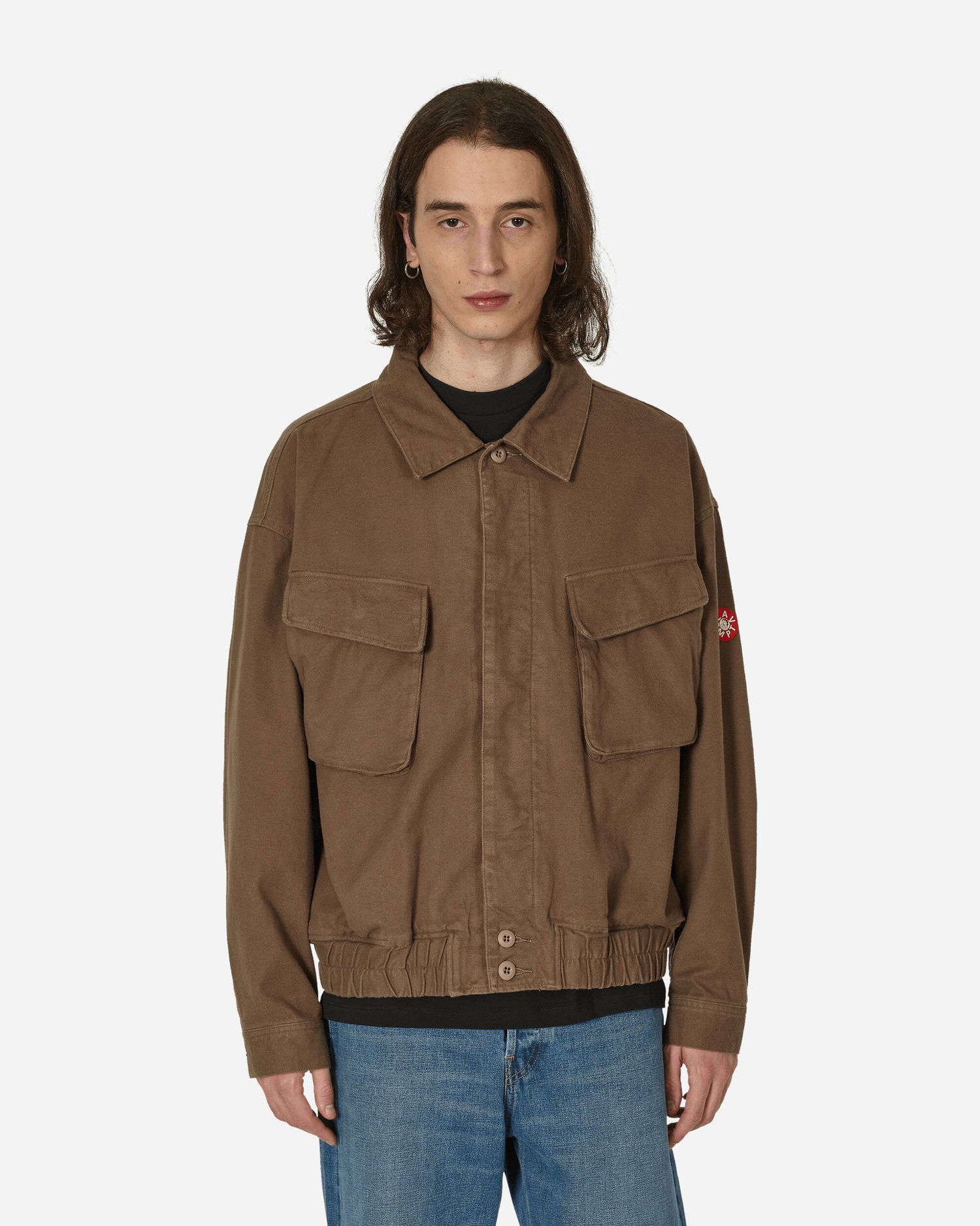 Яке Cav Empt Community Button Jacket Кафяво | CES24JK12 001, 0