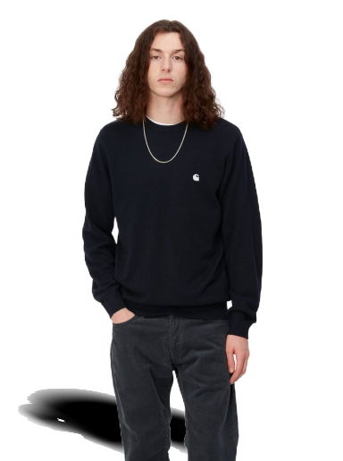 Пуловер Carhartt WIP Madison Sweater Тъмно синьо | I030841_0CO_XX