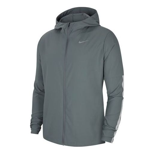 Ветровка Nike Men's Running Jacket Сиво | CU5354-084, 0