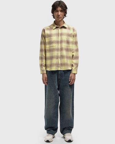 Риза Edmmond Studios PUZZLE Long-sleeve Flannel Plaid Shirt with Chest Pockets Многоцветен | 325-10-19150, 2