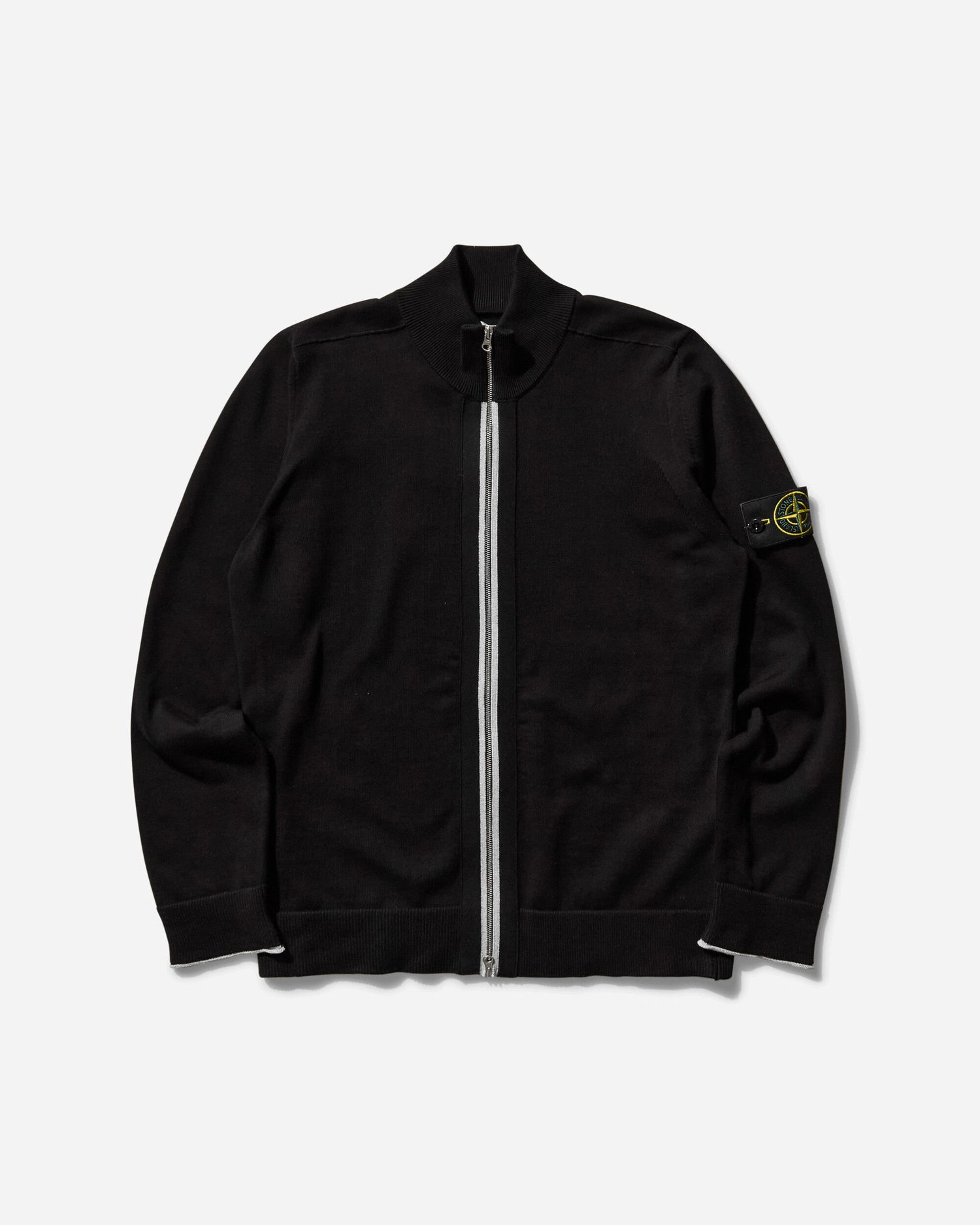 Пуловер Stone Island Zip-Up Cardigan Черно | K1S15-5100018-S00B1 V0029, 0