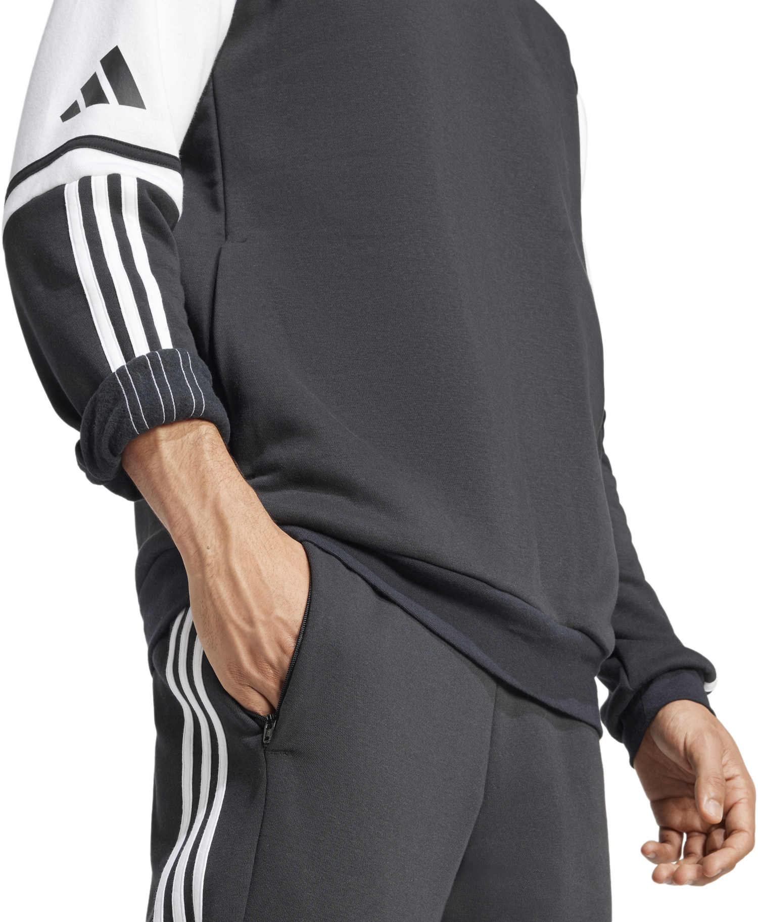 Суитчър adidas Originals SQ25 SW Hoodie Сиво | je2776, 1