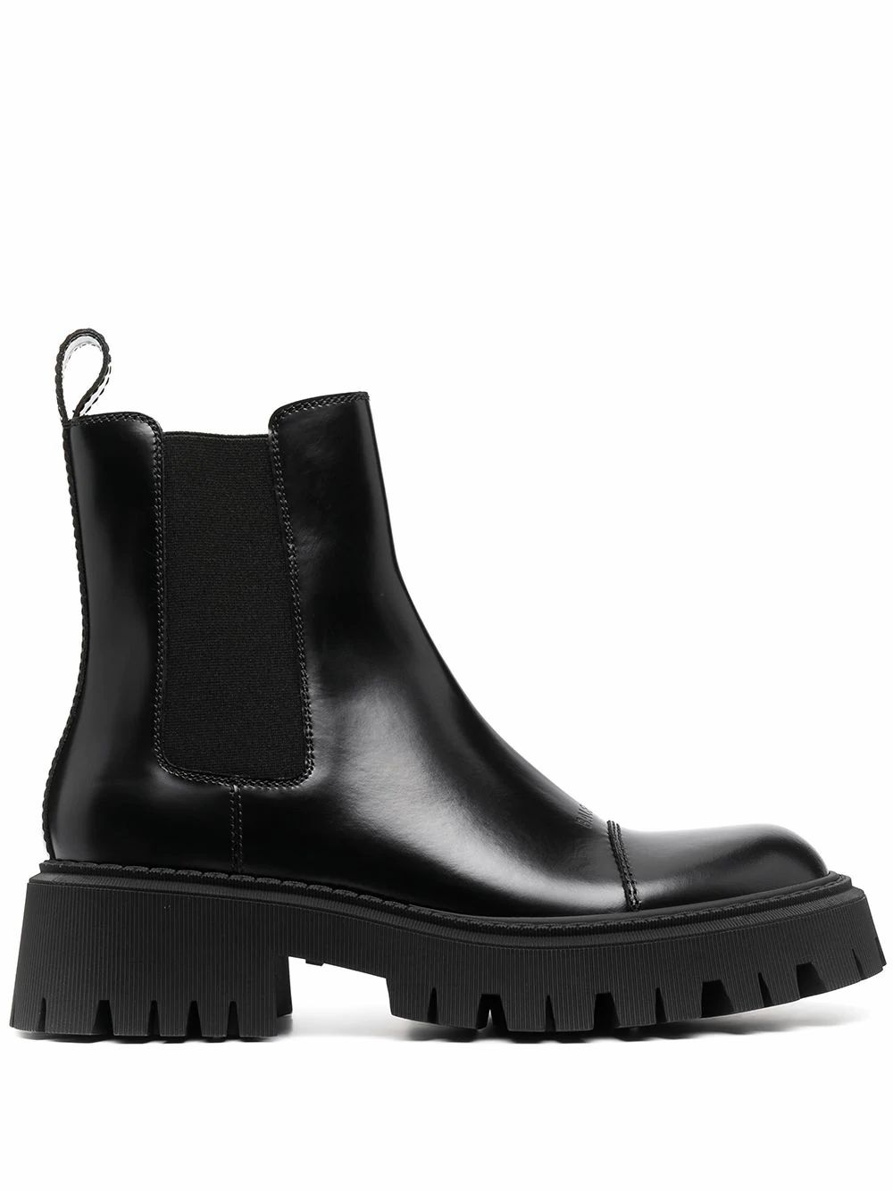 Кецове и обувки Balenciaga Leather Ankle Boots Черно | 636599WA8E91000, 0