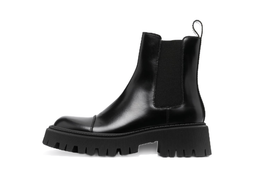 Кецове и обувки Balenciaga Leather Ankle Boots Черно | 636599WA8E91000