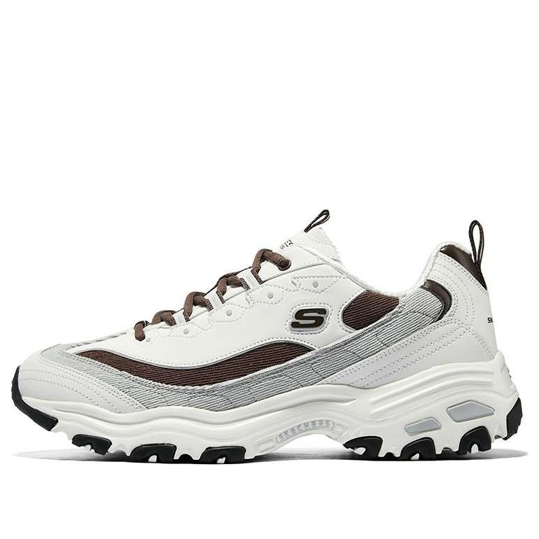 Кецове и обувки Skechers D'Lites Varsity Spirit Бяло | 894282-OWBR