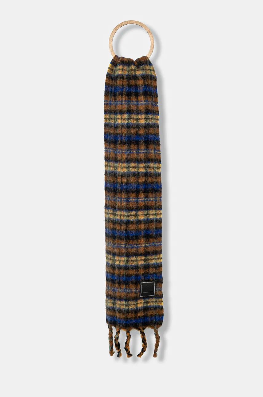 Шал ADER ERROR Brown Plaid Wool Scarf Кафяво | BN01FWAC0402BR, 0