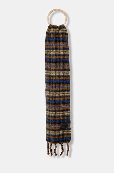 Шал ADER ERROR Brown Plaid Wool Scarf Кафяво | BN01FWAC0402BR, 0