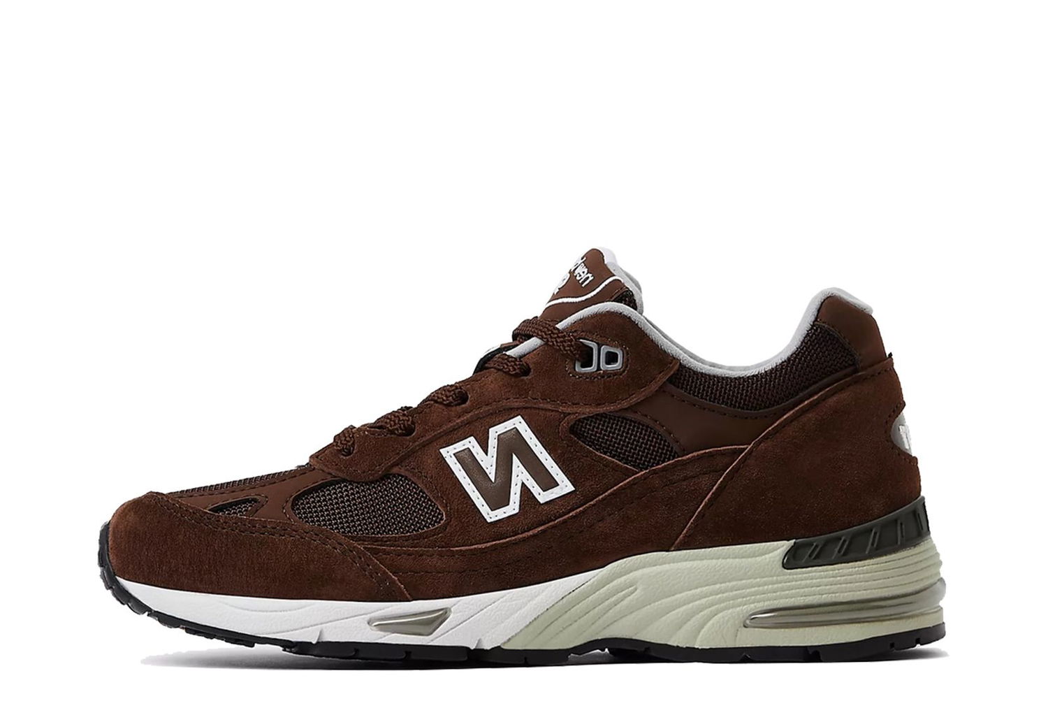 Кецове и обувки New Balance 991v1 Carafe W Кафяво | W991BGW, 0