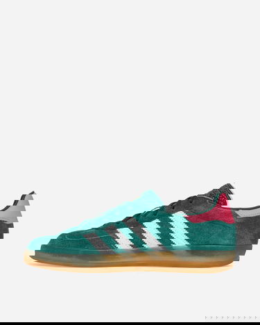 Кецове и обувки adidas Originals Gazelle Indoor Collegiate Green Lucid Pink Зелено | IG5929, 4