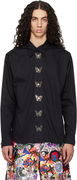 Chopova Lowena SSENSE Exclusive Metal Butterfly Button-Up Shirt