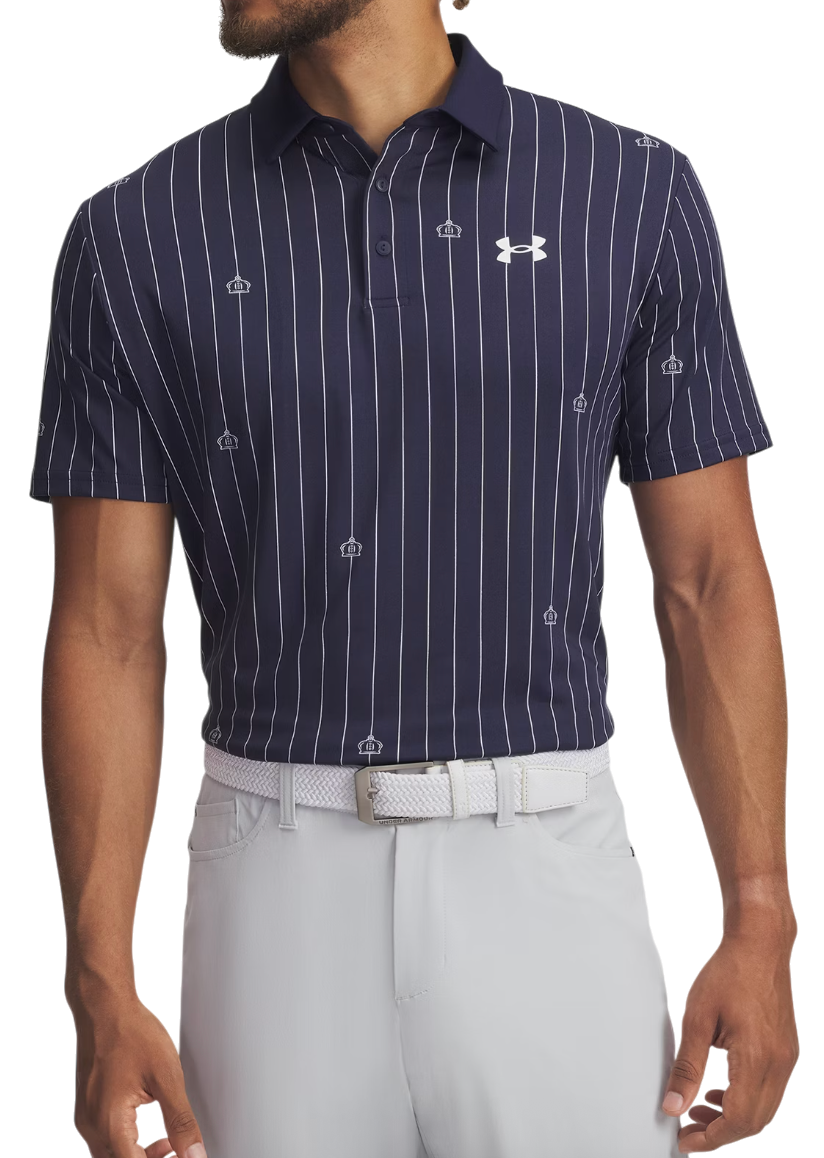 Поло тениска Under Armour Playoff 3.0 Printed Golf Polo Тъмно синьо | 1378677-426, 0