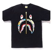 Bathing Ape Shark Face Half Zip T-Shirt