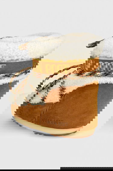 Кецове и обувки Moon Boot Icon Low Shearling Boots Кафяво | 80D1409580-MA03, 4