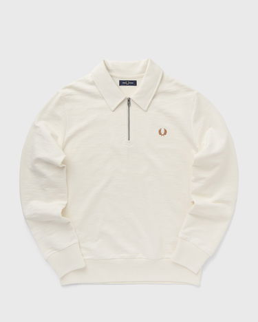 Суитчър Fred Perry Zip Neck Collar Sweatshirt Бежово | M6639-560, 0