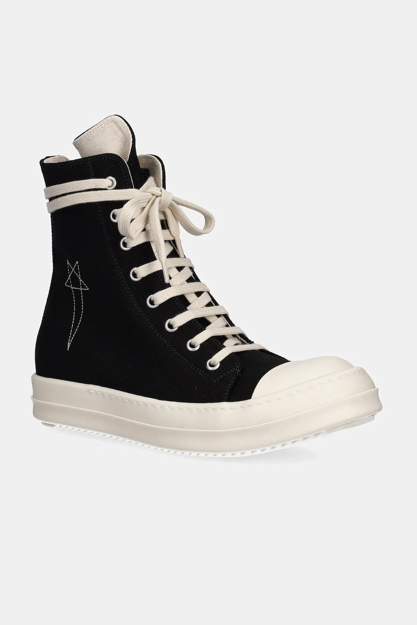 Кецове и обувки Rick Owens Rick Owens DRKSHDW High-Top Черно | DS02E7800.DOEM8