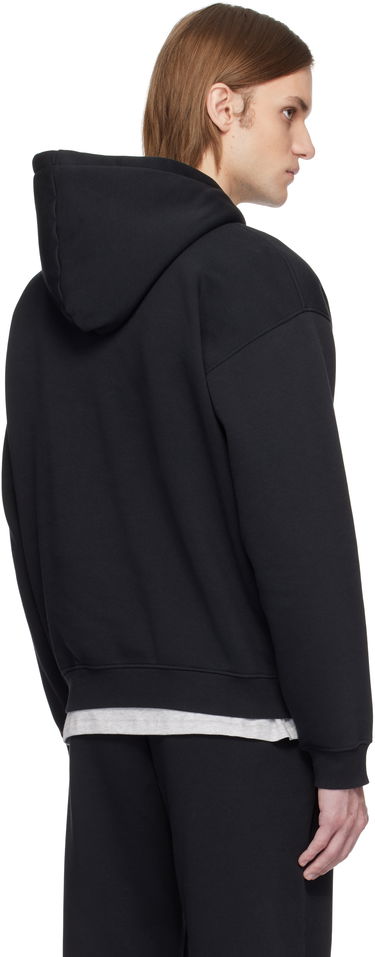 Суитчър SKIMS SKIMS Fleece Lounge Relaxed Hoodie Черно | PL-PLO-8461M-WASHED ONYX, 2