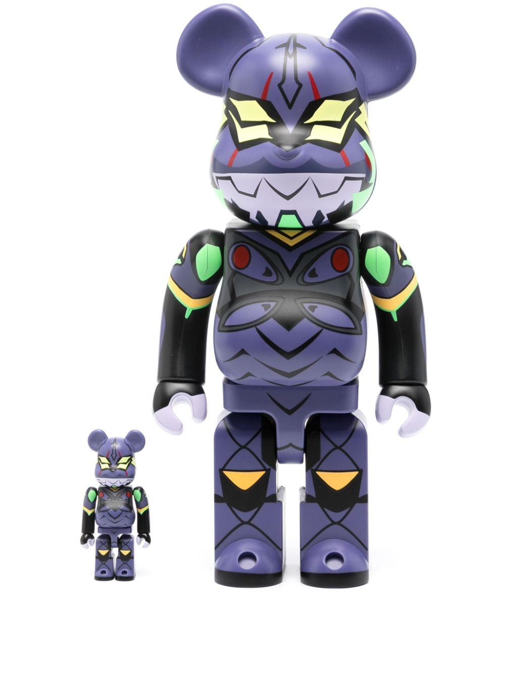 Колекционерско Medicom Toy Bearbrick NGE graphic-print toy - Purple Тъмно синьо | EVA1340021029472, 0