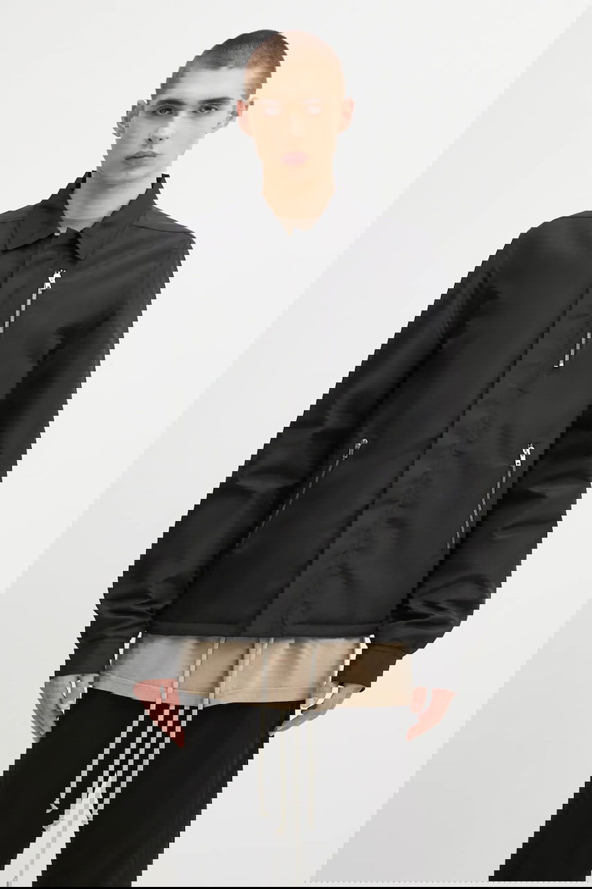 Яке Rick Owens Rick Owens DRKSHDW Zipfront Jacket Черно | DU02E7775.NCV, 0