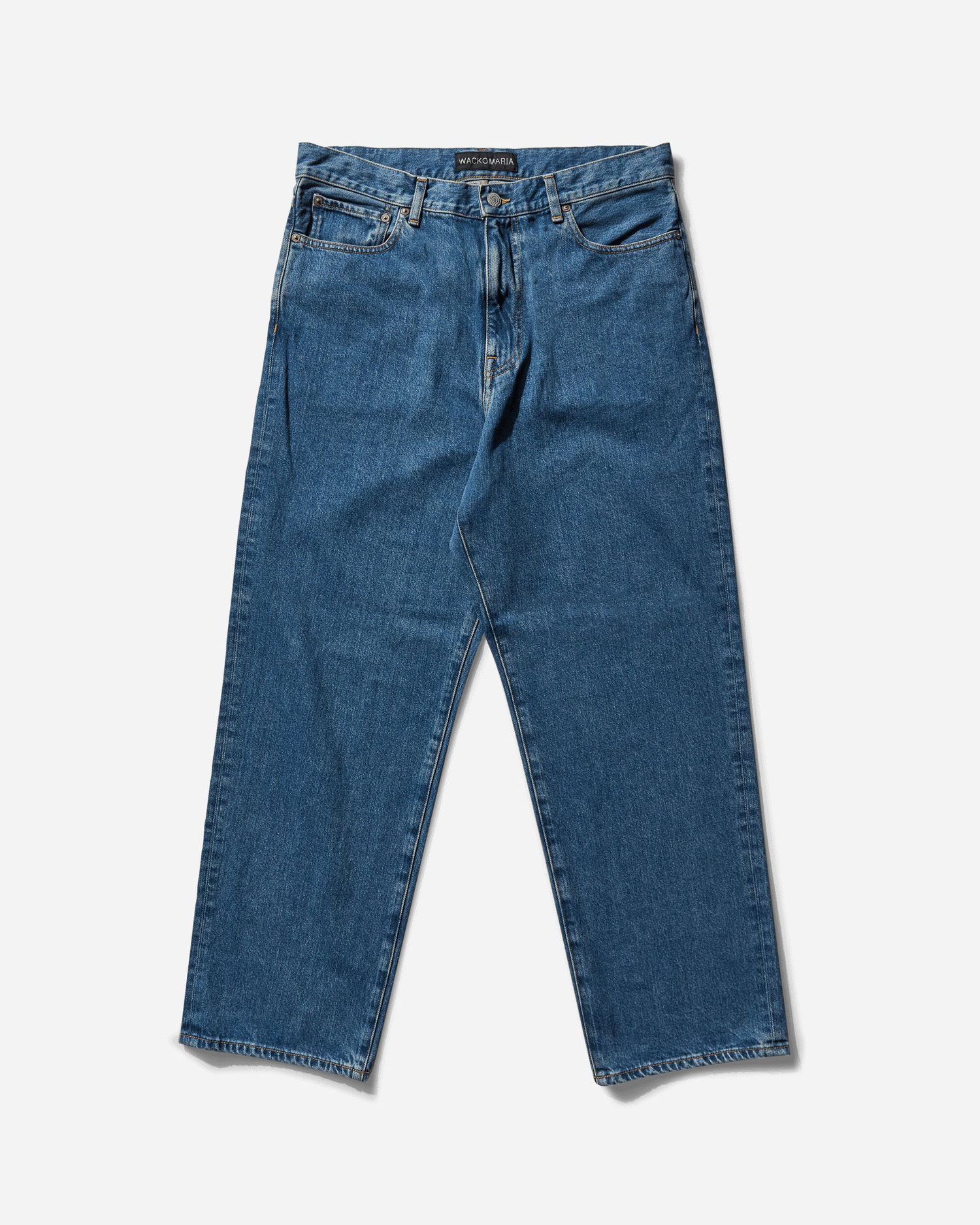 Дънки WACKO MARIA Washed Denim Pants Синьо | 24FW-WMP-PT01 INDIGO, 0