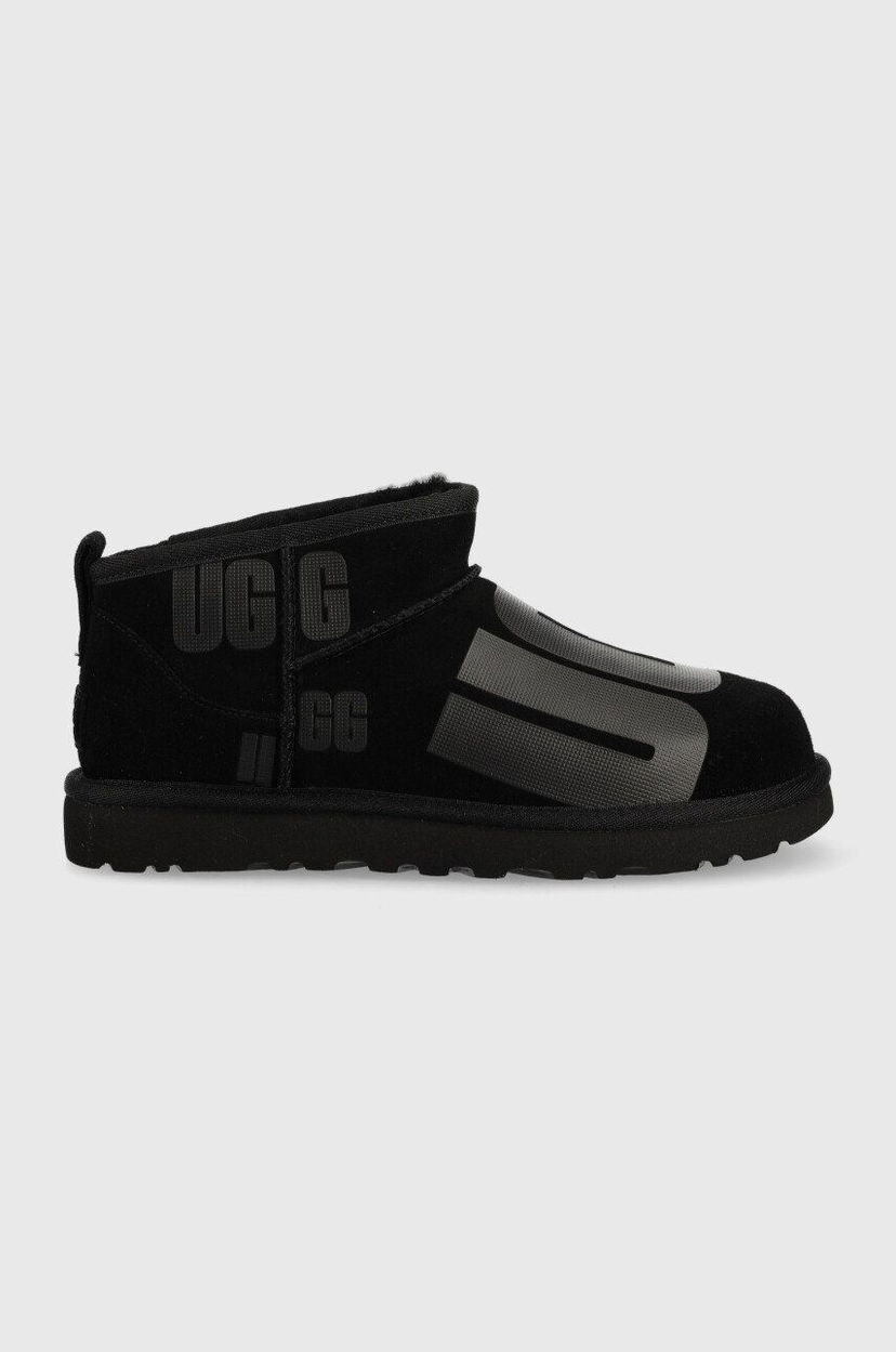 Кецове и обувки UGG Classic Ultra Mini Scatter Boots Черно | 1130573.BLK