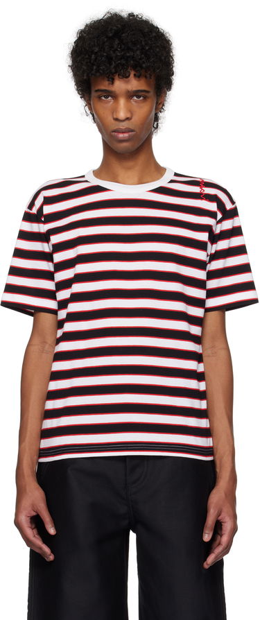 Тениска Marni Marni Striped Tee Многоцветен | HUMU0327S0 UTC450, 0
