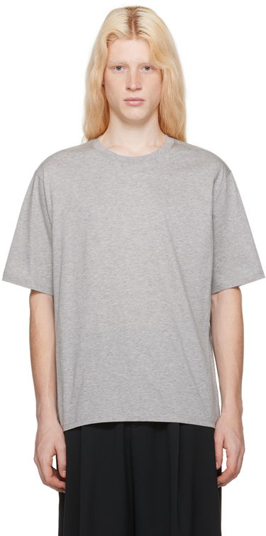 Тениска Studio Nicholson Studio Nicholson Bric T-Shirt Сиво | BRIC SNM-911, 0