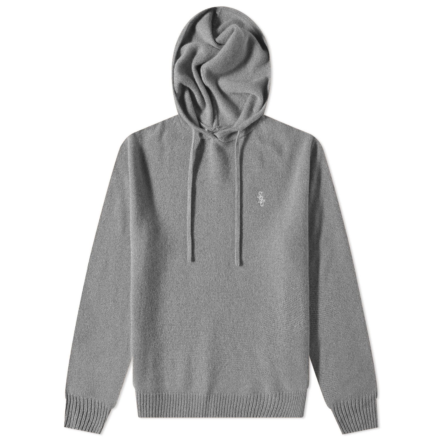 Суитчър Sporty & Rich Iman Cashmere Hoody Сиво | HO731GY, 0