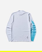 Pace Mock Neck Long-Sleeve T-Shirt with Gradient Sleeve