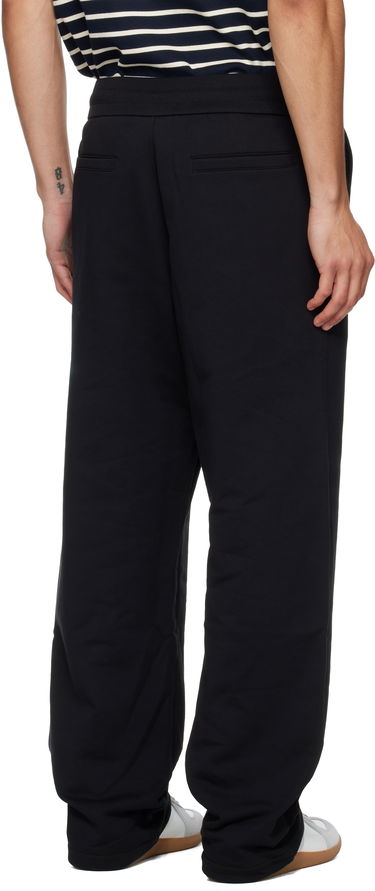 Спортни панталони Balmain Balmain Paris Writing Sweatpants Черно | FH2PQ435BD31, 2