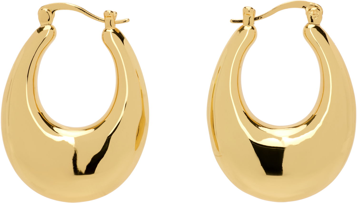 Обеци Anine Bing Gradual Hoop Earrings Металик | A-15-10411-GLD1, 0