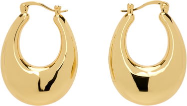 Обеци Anine Bing Gradual Hoop Earrings Металик | A-15-10411-GLD1, 0