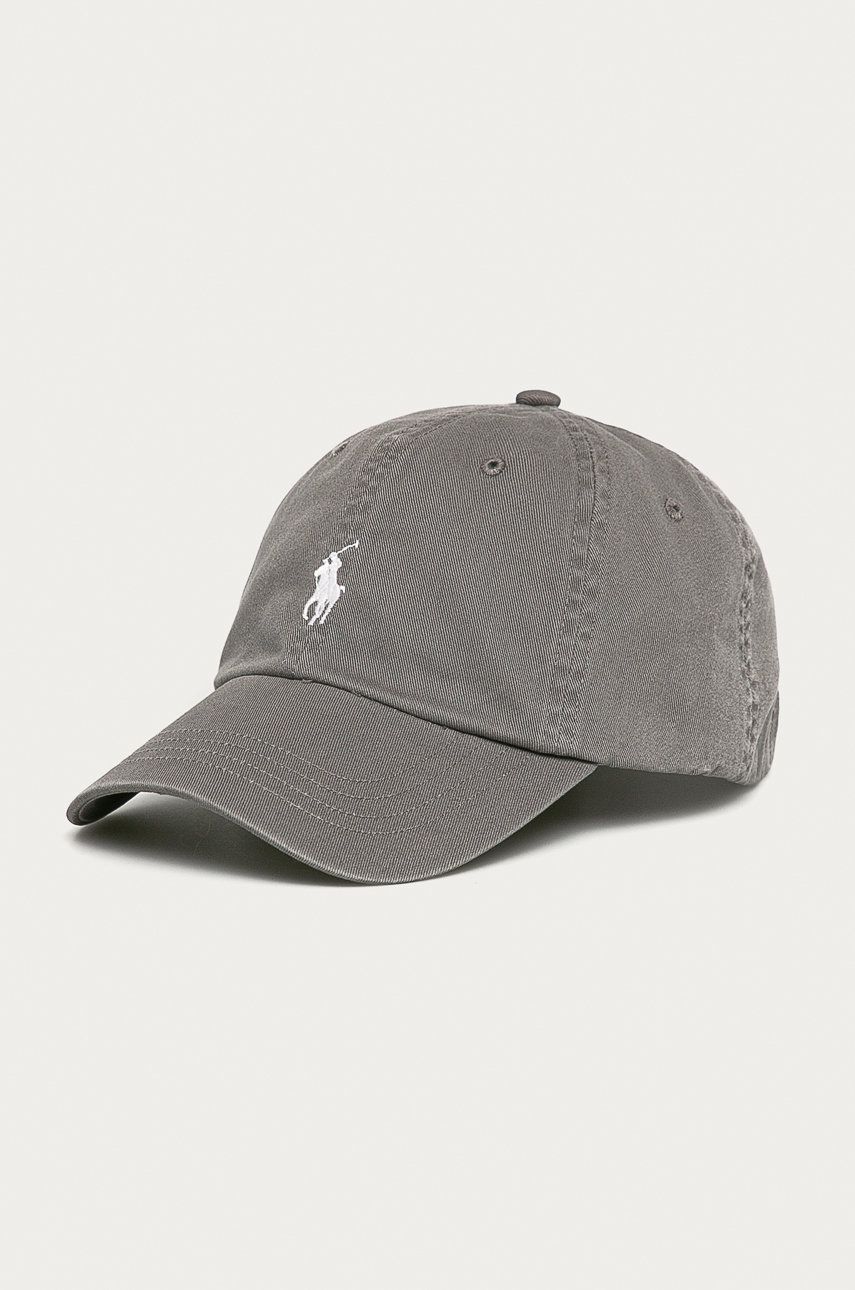 Шапка с козирка Polo by Ralph Lauren Classic Baseball Cap Сиво | 710548524009, 0