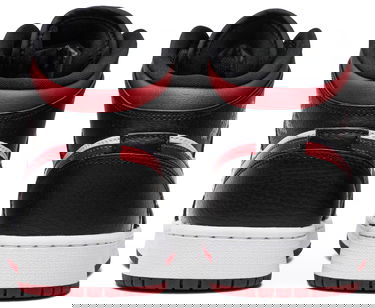 Кецове и обувки Jordan Air Jordan 1 Mid "Noble Red" GS Черно | 554725-066, 3