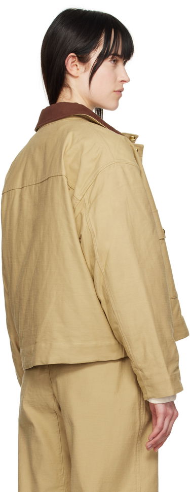 Яке rag & bone Rag & Bone Nonie 2-in-1 Twill Jacket Бежово | WAW25S20167516, 2