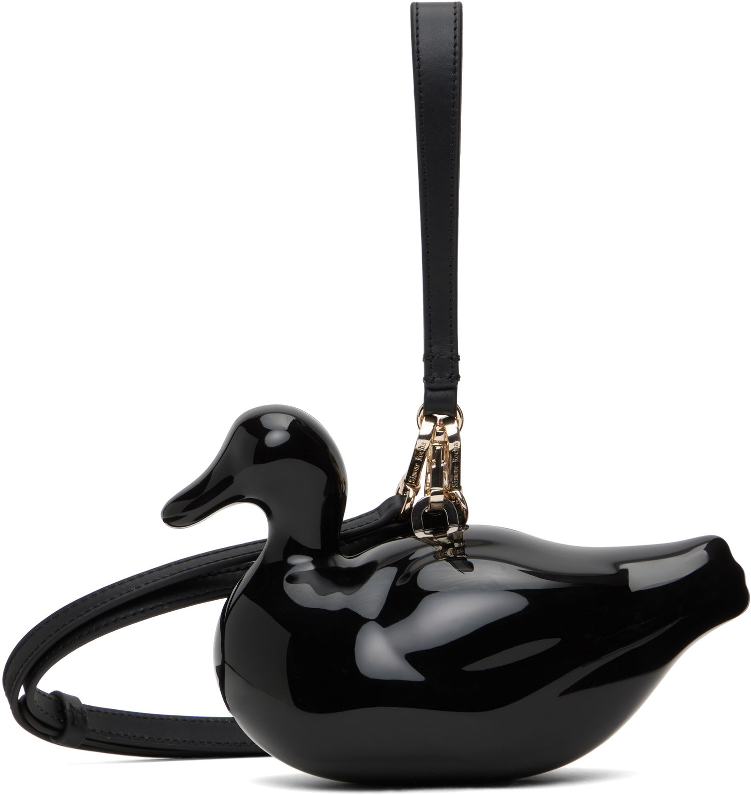 Дамска чанта Simone Rocha Simone Rocha Duck Clutch Черно | BAG181 0773, 0