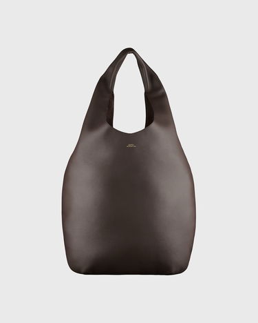 Чанта през рамо A.P.C. A.P.C. Le Neige Leather Shoulder Bag Кафяво | PXCBC-F67008-CAV, 0